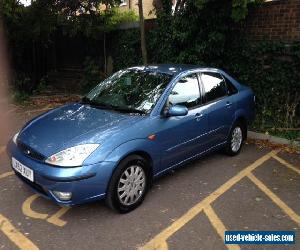 FORD FOCUS GHIA 1800 4 Door 2002 Saloon Blue MOT 90K Mileage