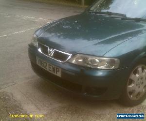 2001 VAUXHALL VECTRA CDX DTI GREEN,  spares or repair