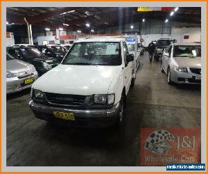1997 Holden Rodeo TFG6 DX White Manual 5sp M Cab Chassis