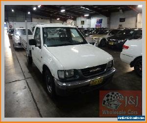 1997 Holden Rodeo TFG6 DX White Manual 5sp M Cab Chassis