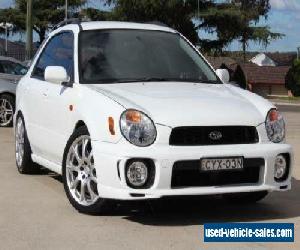 2002 Subaru Impreza MY03 GX (AWD) White Automatic 4sp A Hatchback for Sale