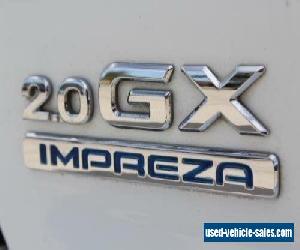 2002 Subaru Impreza MY03 GX (AWD) White Automatic 4sp A Hatchback