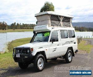 2006 Toyota Landcruiser White Manual M Motor Camper