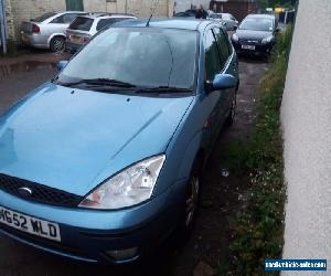 ford focus blue automatic 1.6 