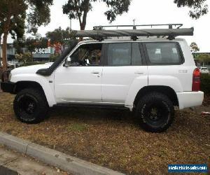 2005 Nissan Patrol GU IV ST (4x4) White Manual 5sp M Wagon