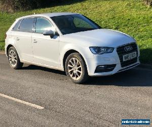 2013 (63) AUDI A3 8V 1.6 TDI SE SPORTBACK WHITE SALVAGE DAMAGED REPAIRABLE