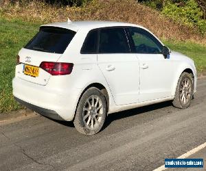 2013 (63) AUDI A3 8V 1.6 TDI SE SPORTBACK WHITE SALVAGE DAMAGED REPAIRABLE