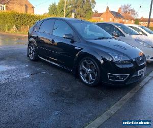 Ford Focus ST3 mk2 2.5 5cylinder turbo modified panther black low miles FSH