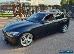 Black BMW 118D M Sport  5 Door Hatchback 71k Miles Red Leather 116D 120D 123D  for Sale