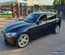 Black BMW 118D M Sport  5 Door Hatchback 71k Miles Red Leather 116D 120D 123D  for Sale