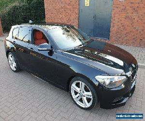 Black BMW 118D M Sport  5 Door Hatchback 71k Miles Red Leather 116D 120D 123D 