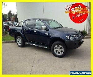 2011 Mitsubishi Triton MN MY11 Blue Manual 5sp M Utility