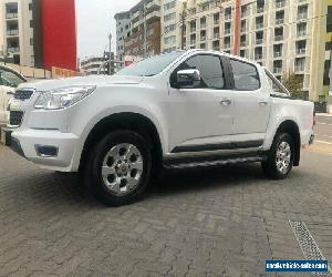 2013 Holden Colorado RG LTZ (4x2) White Automatic 6sp A Crew Cab P/Up