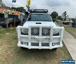 2008 Toyota Hilux KUN26R SR White Manual M Utility