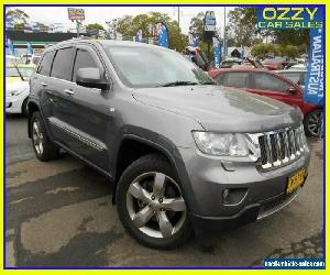 2012 Jeep Grand Cherokee WK MY12 Overland (4x4) Grey Automatic 5sp A Wagon for Sale