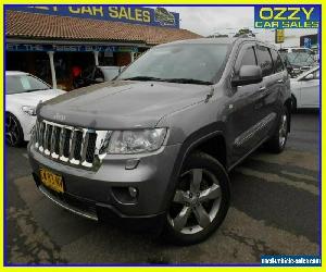 2012 Jeep Grand Cherokee WK MY12 Overland (4x4) Grey Automatic 5sp A Wagon