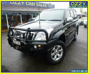 2008 Toyota Landcruiser GRJ120R 07 Upgrade Prado GXL (4x4) Black Manual 6sp M