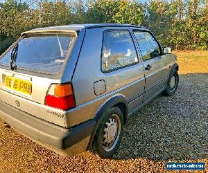 VW Golf MK2 Genuine UK Reg GTI 3dr Metallic Silver 160k Big Bumper Sought After