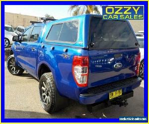 2013 Ford Ranger PX XL 3.2 (4x4) Blue Automatic 6sp A Dual Cab Utility