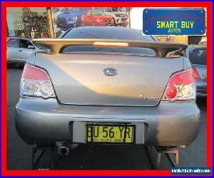 2006 Subaru Impreza MY07 2.0I (AWD) Grey Manual 5sp M Sedan