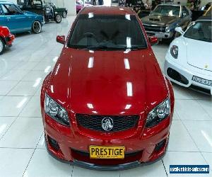 2010 Holden Commodore VE II SS-V Redline Edition Red Manual 6sp M Sedan