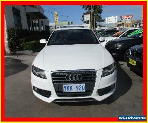 2010 Audi A4 B8 8K MY10 White Automatic A Sedan