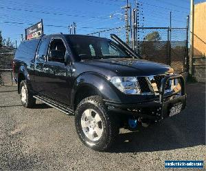 2010 Nissan Navara D40 ST-X Black Automatic A Utility