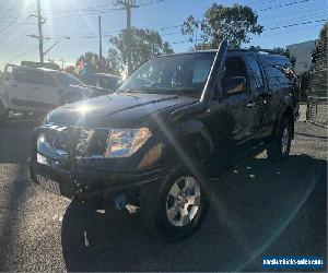 2010 Nissan Navara D40 ST-X Black Automatic A Utility