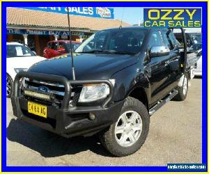 2015 Ford Ranger PX XLT 3.2 (4x4) Black Automatic 6sp A Dual Cab Utility