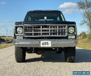 1978 Chevrolet Blazer K5, 4x4, Cheyenne, 58k miles, Black, Survivor