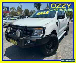 2013 Ford Ranger PX XL 3.2 (4x4) Manual 6sp M Dual Cab Utility