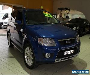 2010 Ford Territory SY Mkii Ghia Blue Automatic 4sp A Wagon