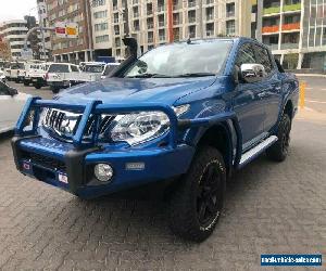 2016 Mitsubishi Triton MQ MY16 GLS (4x4) Blue 5 SP AUTOMATIC Dual Cab Utility