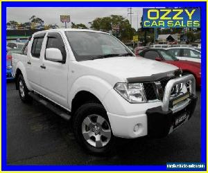 2014 Nissan Navara D40 RX Silverline SE (4x4) White Manual 6sp M for Sale