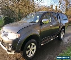 2013 MITSUBISHI L200 WARRIOR LB DCB 4X4 2.5 DIESEL - DAMAGED REPAIRABLE  for Sale