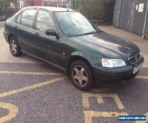 2001 HONDA CIVIC 1.4I S GREEN 5 Door Hatchback