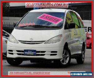 2000 Toyota Tarago ACR30R GLi White Automatic 4sp A Wagon