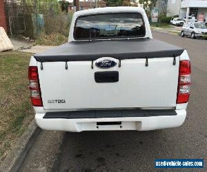 2007 Ford Ranger PJ 07 Upgrade XL (4x2) White Manual 5sp M Dual Cab Pick-up