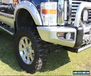 2010 Ford F350 CREW CAB LARIAT Blue Automatic A Dual Cab Utility