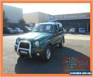 2003 Jeep Cherokee KJ Limited (4x4) Green Automatic 4sp A Wagon