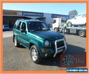 2003 Jeep Cherokee KJ Limited (4x4) Green Automatic 4sp A Wagon