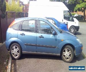 FORD FOCUS 1.8 petrol 90K miles, 8 months MOT * NEEDS CLUTCH - spares or repair  for Sale