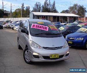 2004 Toyota Tarago ACR30R GLi Silver Automatic 4sp A Wagon