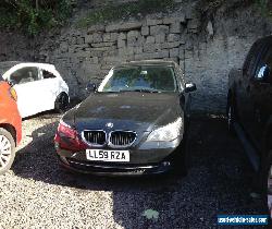 2009 BMW 520D SE BUSINESS EDITION BLACK NON RUNNER SPARES OR REPAIR for Sale