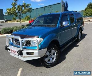 2007 Nissan Navara D40 4X4 ST-X Blue Automatic 5sp A Dual Cab