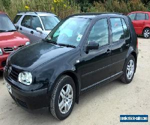 2003 VOLKSWAGEN GOLF 1.4 MK4 5 Door MATCH BLACK