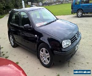 2003 VOLKSWAGEN GOLF 1.4 MK4 5 Door MATCH BLACK