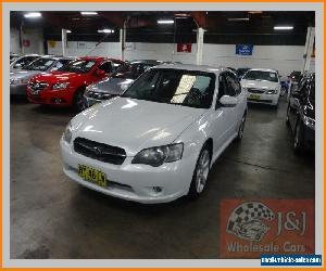 2003 Subaru Liberty MY04 2.5I White Automatic 4sp A Sedan