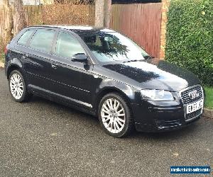 2007 AUDI A3 SE TDI SPORTBACK BLACK 6 SPEED 2.0 DIESEL NO RESERVE AUCTION