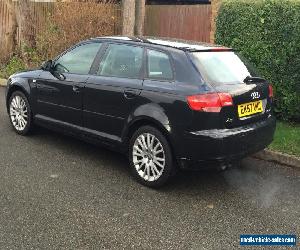 2007 AUDI A3 SE TDI SPORTBACK BLACK 6 SPEED 2.0 DIESEL NO RESERVE AUCTION